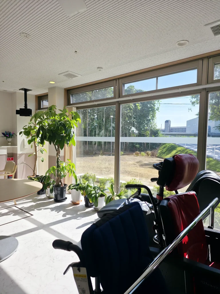 多目的ホールからの風景